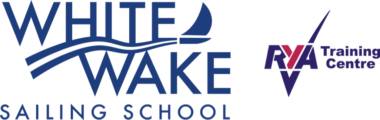 logo - white wake sailing