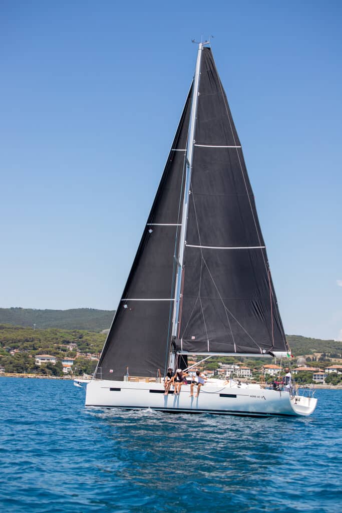 Regatta - White Wake sailing
